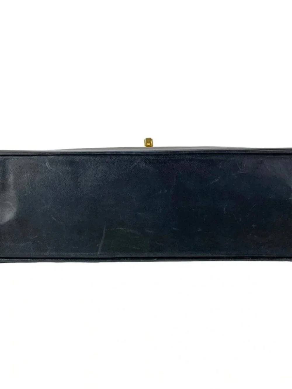 CHANEL Matelasse Black Lambskin Shoulder Bag Gold hardware